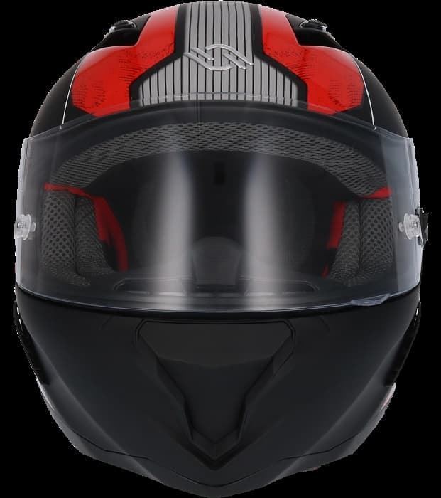 Casco integral Shiro SH-890 Infinity negro/rojo - Imagen 2