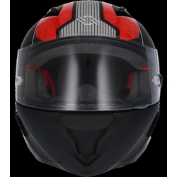 Casco integral Shiro SH-890 Infinity negro/rojo - Imagen 2