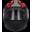 Casco integral Shiro SH-890 Infinity negro/rojo - Imagen 2