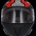 Casco integral Shiro SH-890 Infinity negro/rojo - Imagen 2