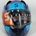 Casco integral SKA-P 3MHG Speeder Sport azul/fluor - Imagen 2