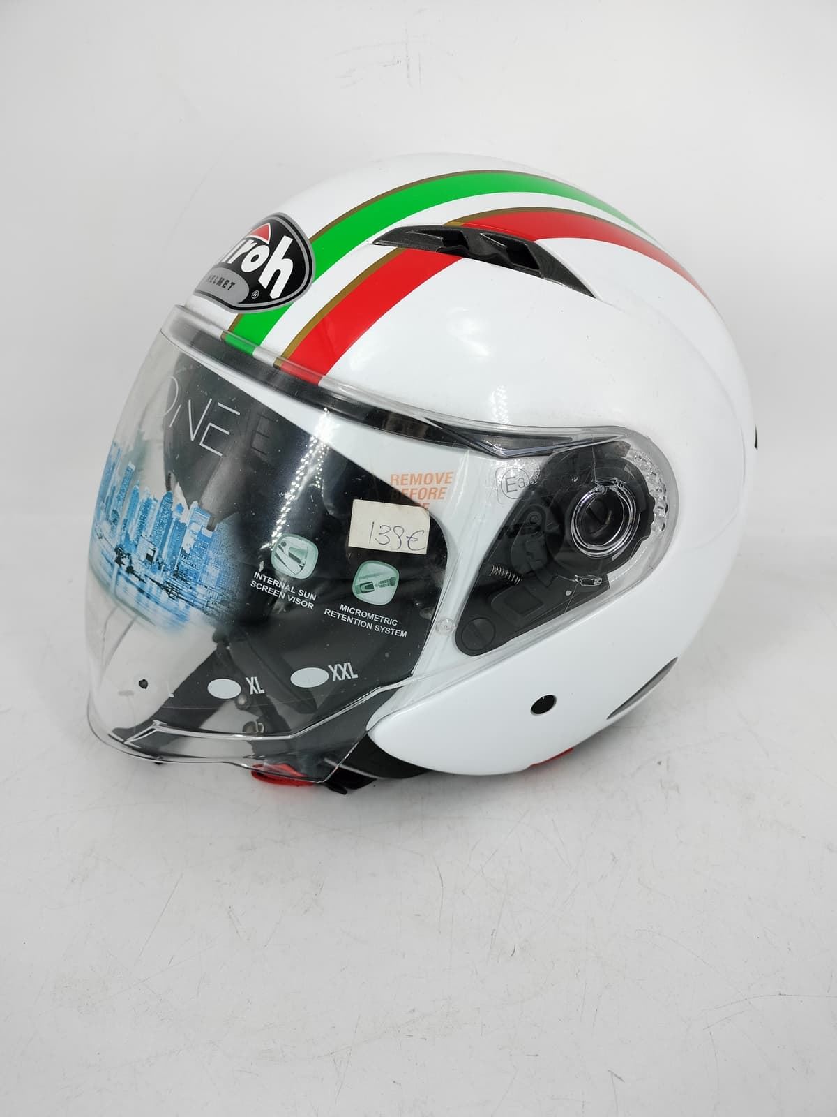 Casco jet Airoh City One Style - Imagen 1