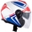 Casco jet Givi X.22 Planet - Hyper azul/rojo - Imagen 2