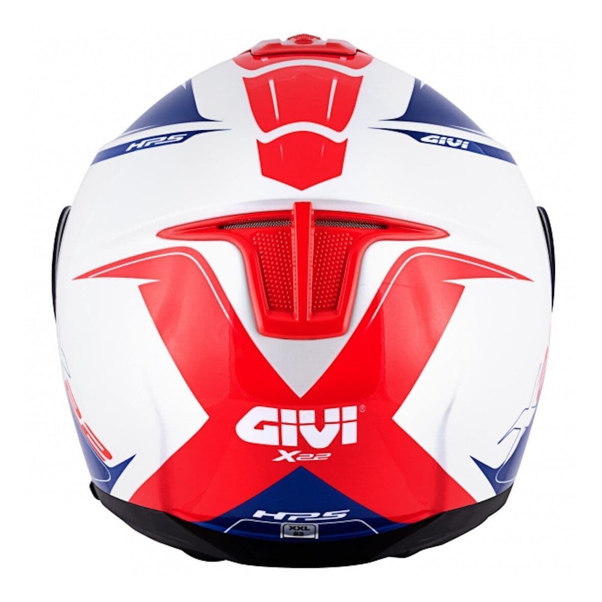 Casco jet Givi X.22 Planet - Hyper azul/rojo - Imagen 3