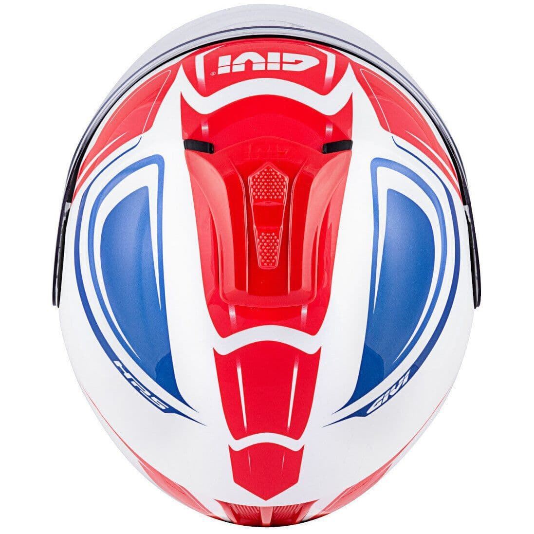 Casco jet Givi X.22 Planet - Hyper azul/rojo - Imagen 4