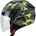 Casco jet Hebo CTR II Camo gris/amarillo fluor mate - Imagen 1