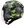 Casco jet Hebo CTR II Camo gris/amarillo fluor mate - Imagen 2