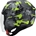 Casco jet Hebo CTR II Camo gris/amarillo fluor mate - Imagen 2