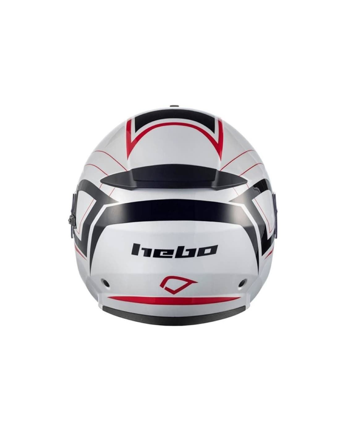 Casco jet Hebo TMX blanco - Imagen 2