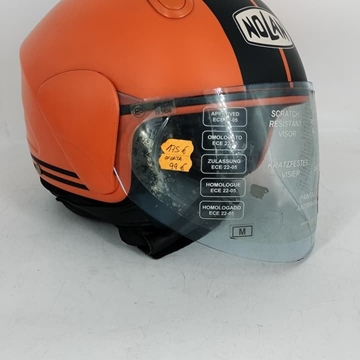 Casco jet Nolan N31 naranja/negro mate - Imagen 1