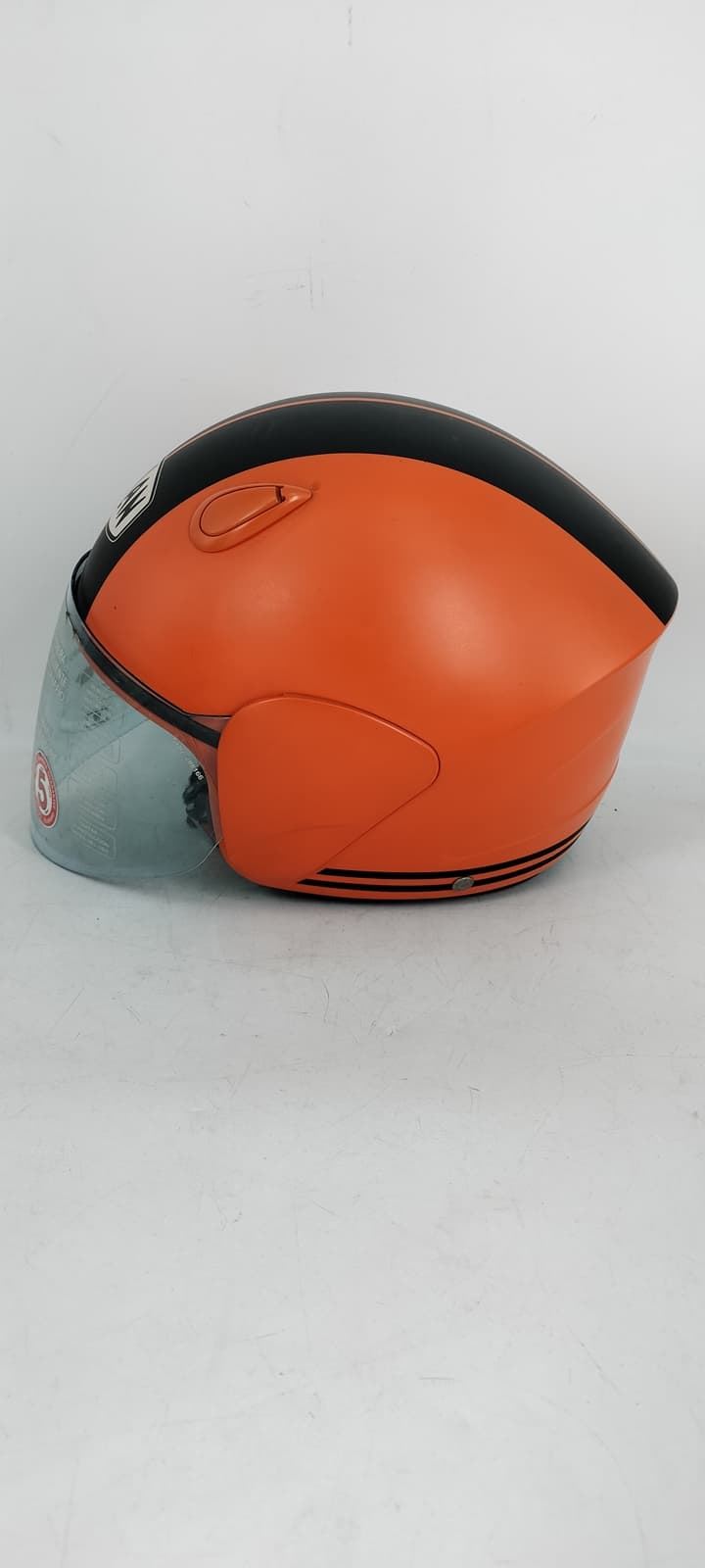 Casco jet Nolan N31 naranja/negro mate - Imagen 3