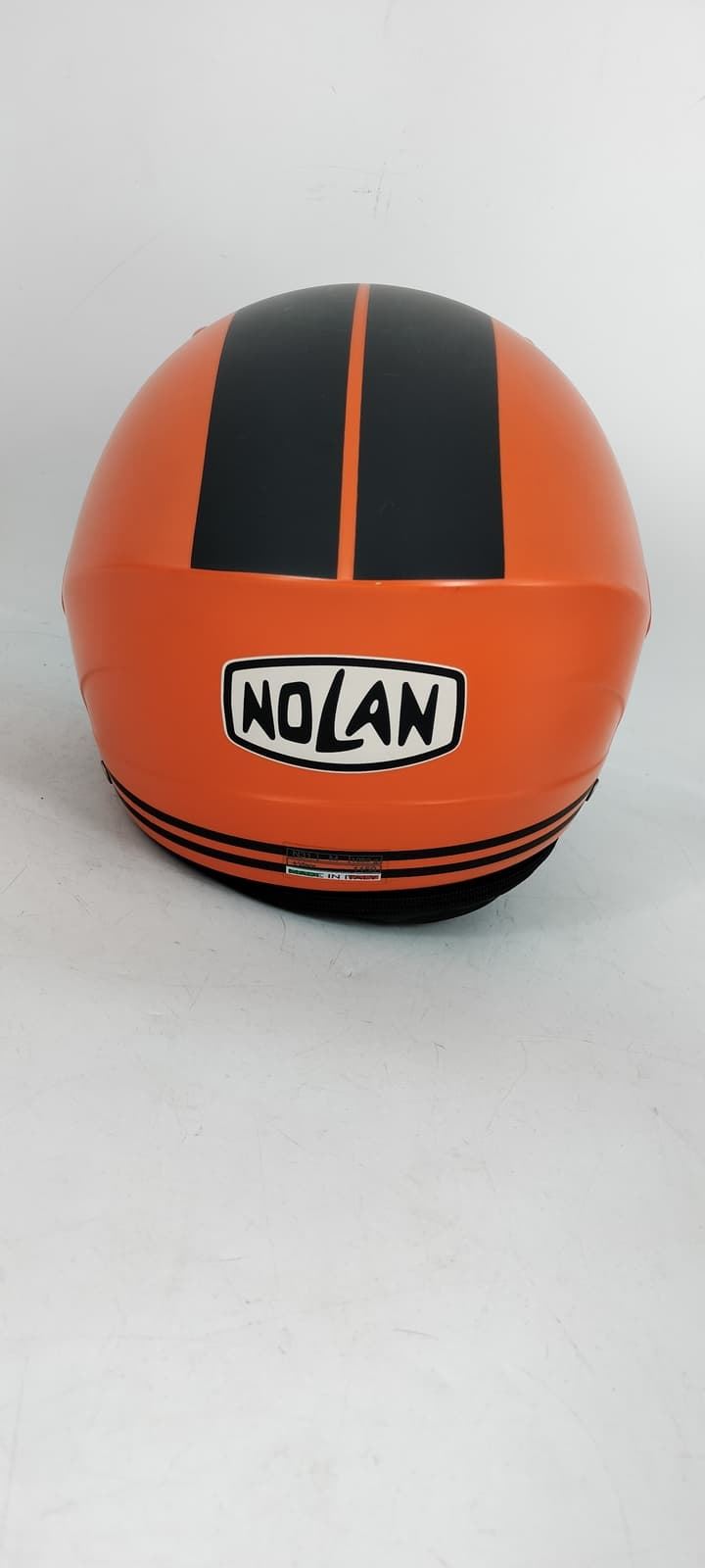 Casco jet Nolan N31 naranja/negro mate - Imagen 4