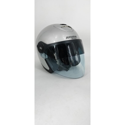 Casco jet Nolan N42 Classic N-Com plata - Imagen 1