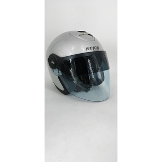 Casco jet Nolan N42 Classic N-Com plata - Imagen 1