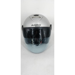 Casco jet Nolan N42 Classic N-Com plata - Imagen 2