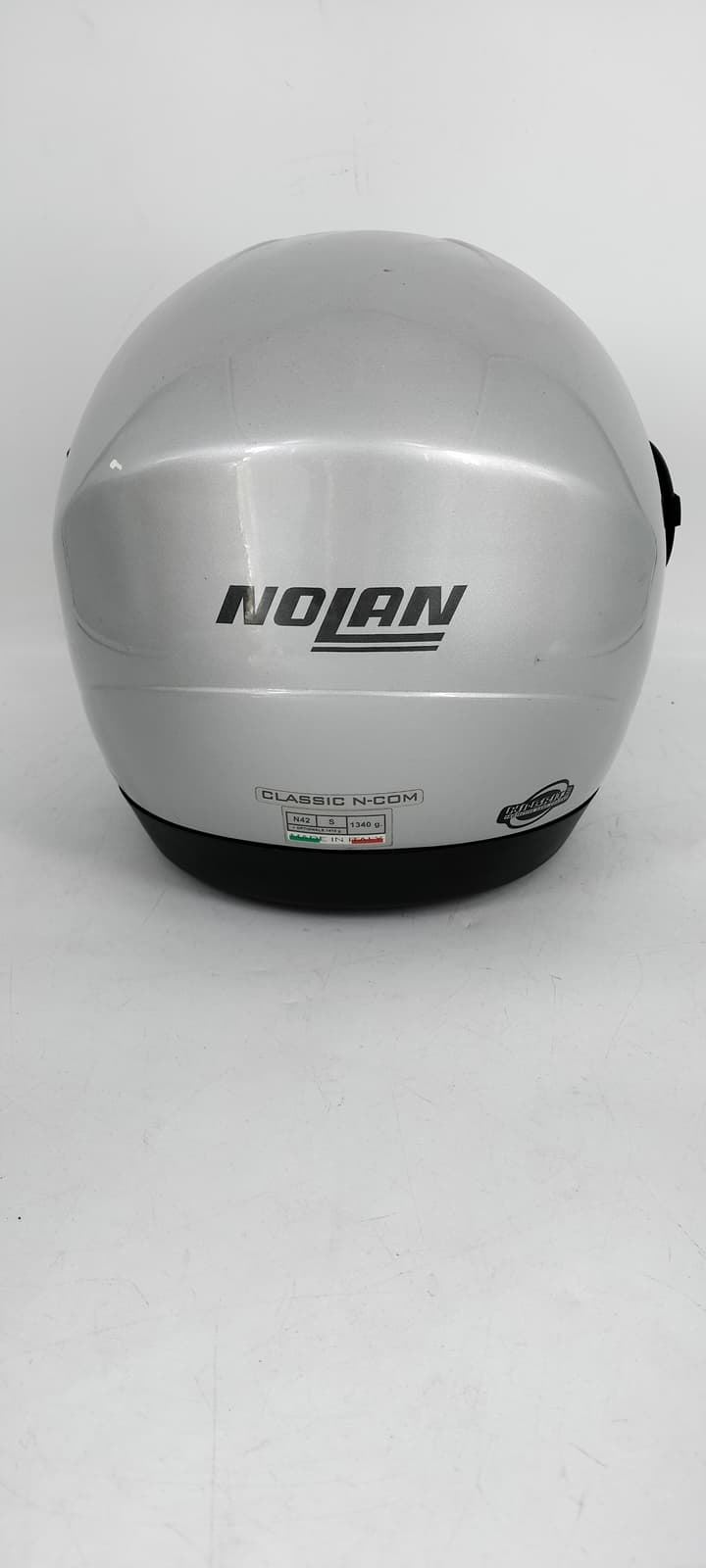 Casco jet Nolan N42 Classic N-Com plata - Imagen 5