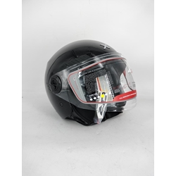 Casco jet Shiro Axor Kioto negro - Imagen 1