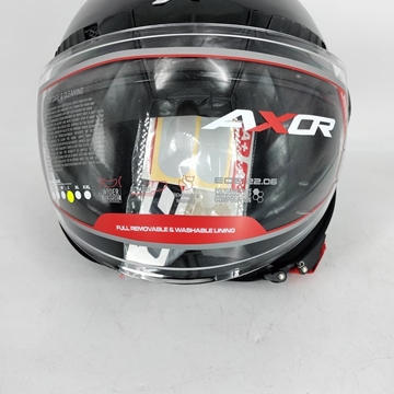 Casco jet Shiro Axor Kioto negro - Imagen 2