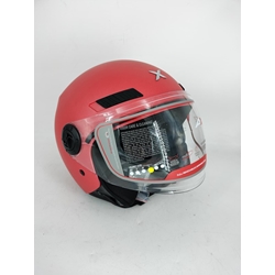 Casco jet Shiro Axor Kioto rojo - Imagen 1