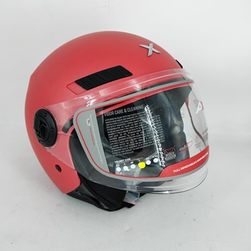Casco jet Shiro Axor Kioto rojo - Imagen 1