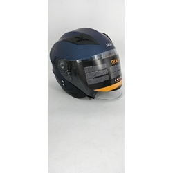 Casco jet SKA-P Bolt azul mate - Imagen 1