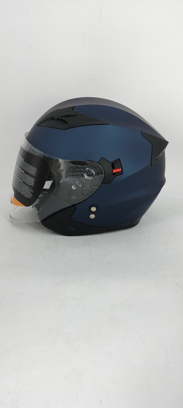 Casco jet SKA-P Bolt azul mate - Imagen 3