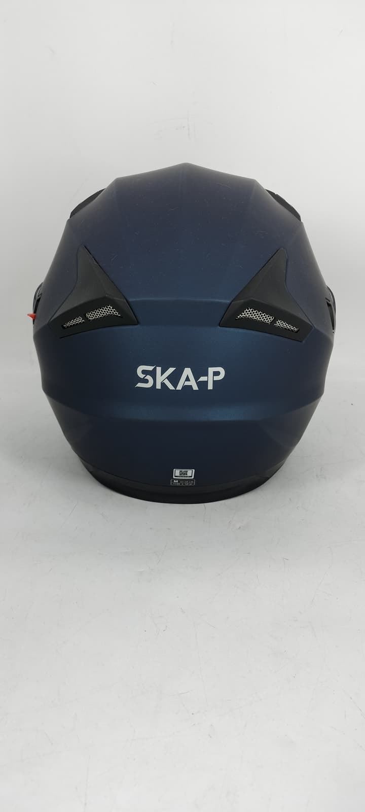 Casco jet SKA-P Bolt azul mate - Imagen 4