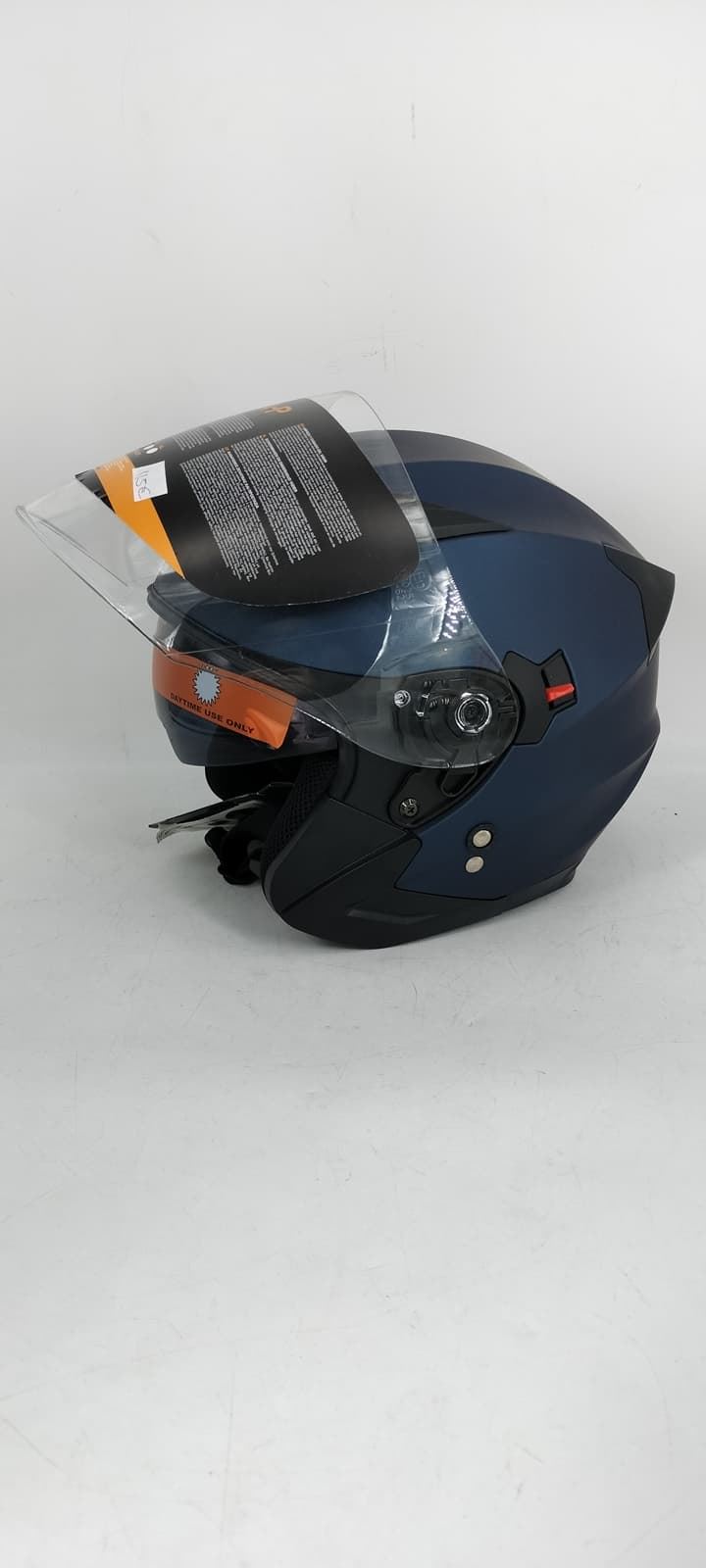 Casco jet SKA-P Bolt azul mate - Imagen 5