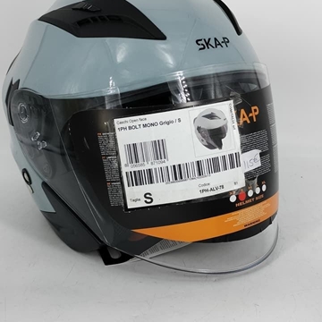 Casco jet SKA-P Bolt gris - Imagen 1