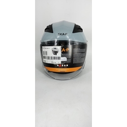 Casco jet SKA-P Bolt gris - Imagen 2