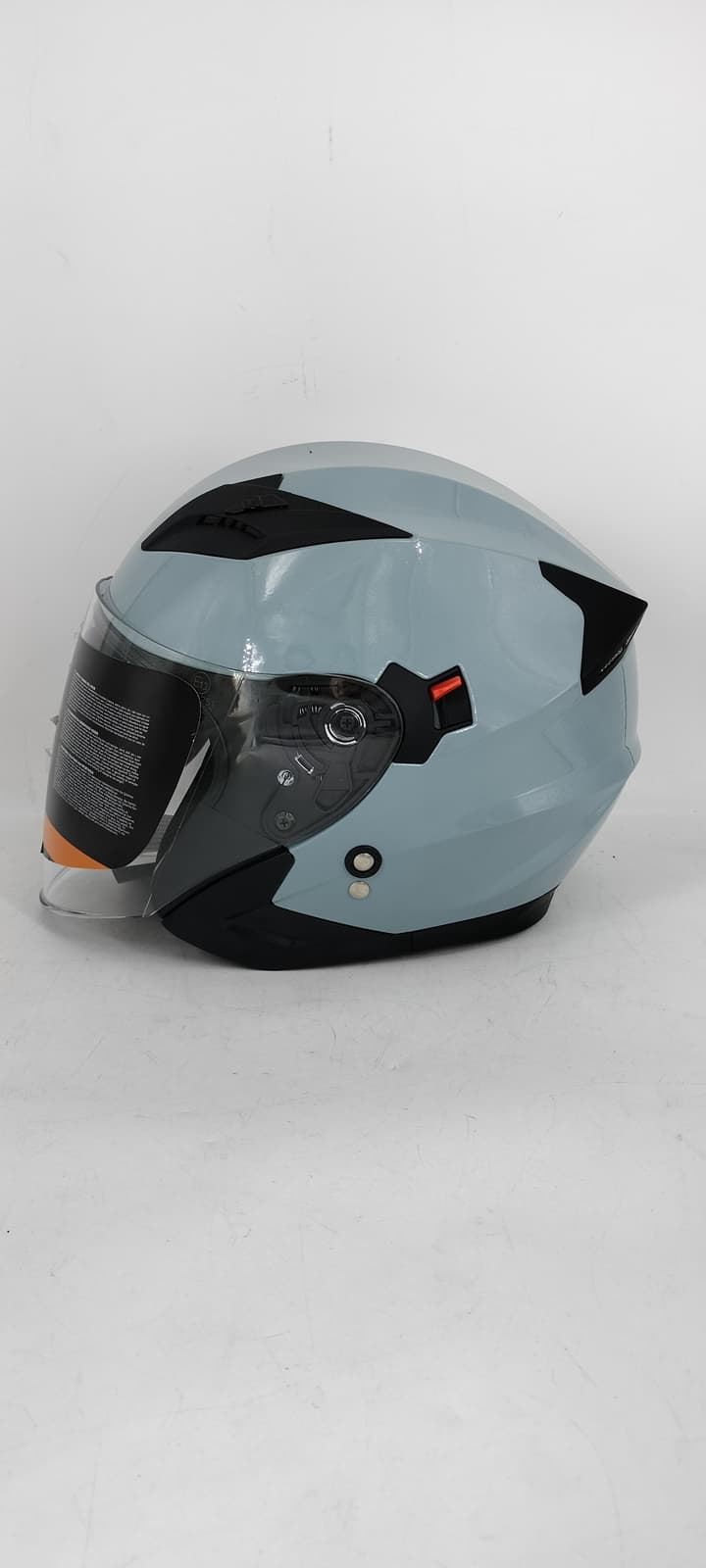 Casco jet SKA-P Bolt gris - Imagen 3