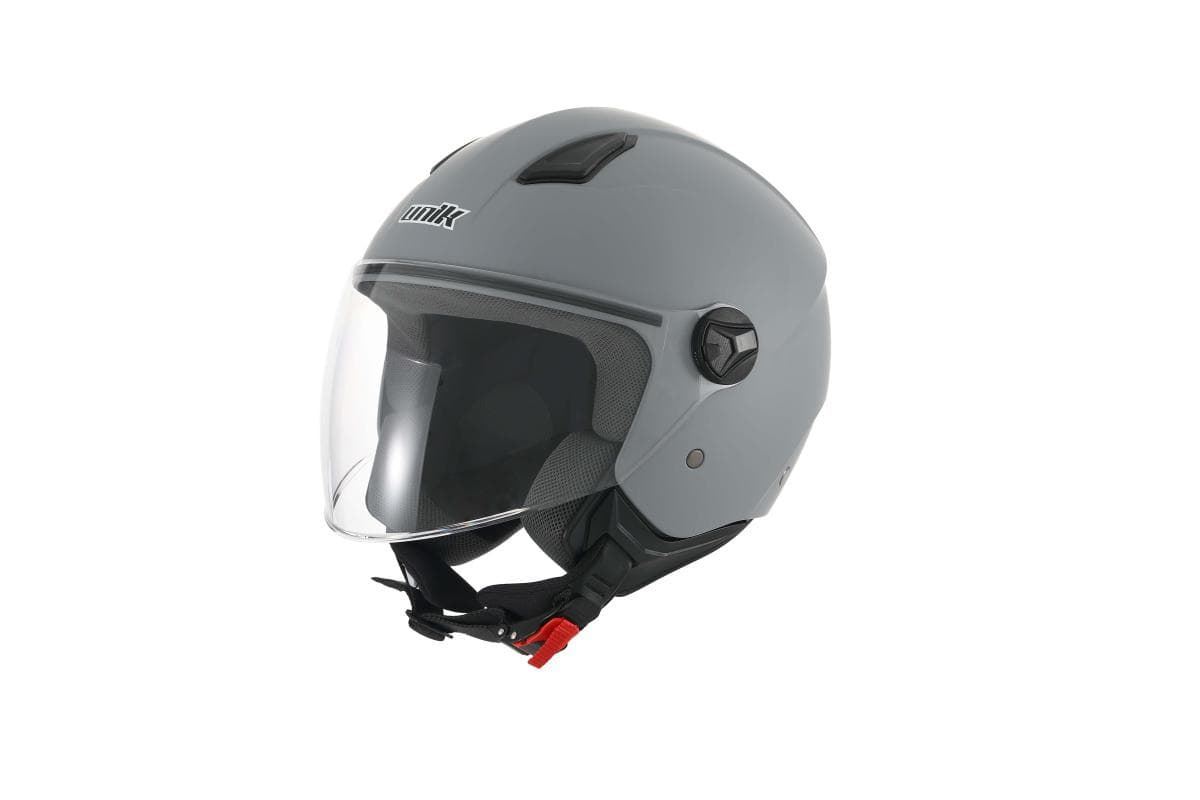 Casco jet Unik Astro gris mate - Imagen 1