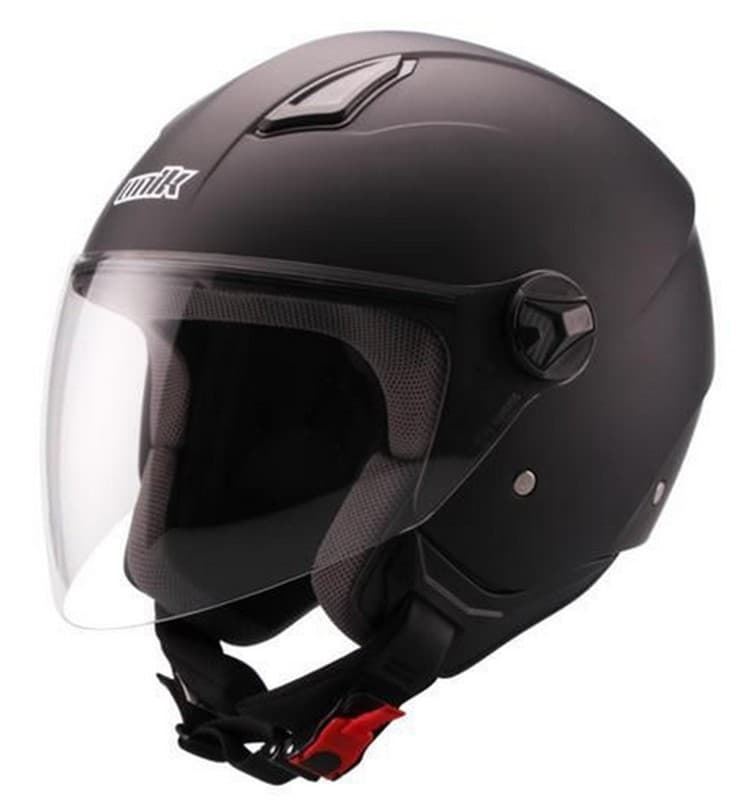 Casco jet Unik Astro negro mate - Imagen 1