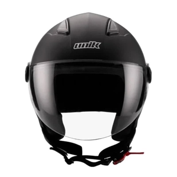 Casco jet Unik Astro negro mate - Imagen 2