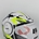 Casco jet Unik CJ-11 Blanco/amarillo fluor - Imagen 1