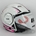 Casco jet Unik CJ-11 Blanco/rosa - Imagen 1