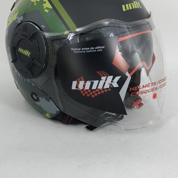 Casco jet Unik Mercury militar mate - Imagen 1