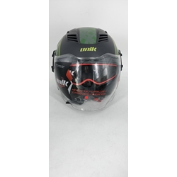 Casco jet Unik Mercury militar mate - Imagen 2