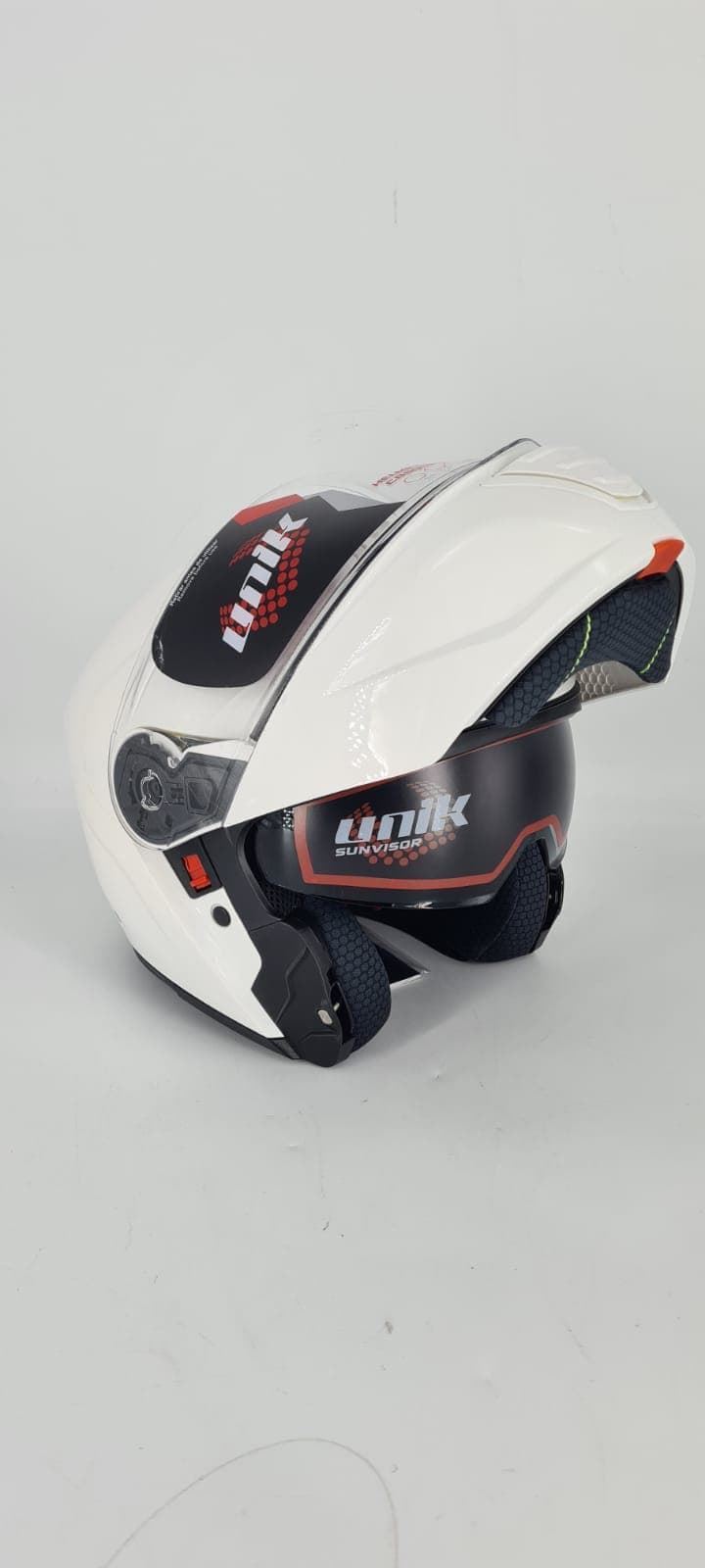 Casco modular Unik Comet DV blanco - Imagen 1