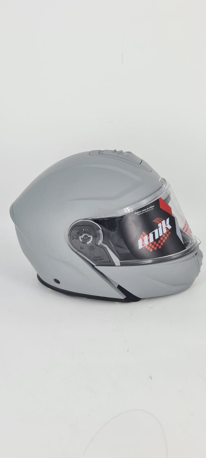 Casco modular Unik Comet DV gris - Imagen 4