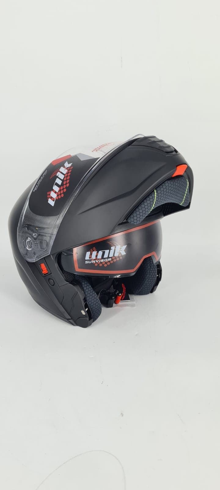 Casco modular Unik Comet DV negro mate - Imagen 1