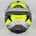 Casco Mots Jump Up03 Gris/amarillo mate - Imagen 2