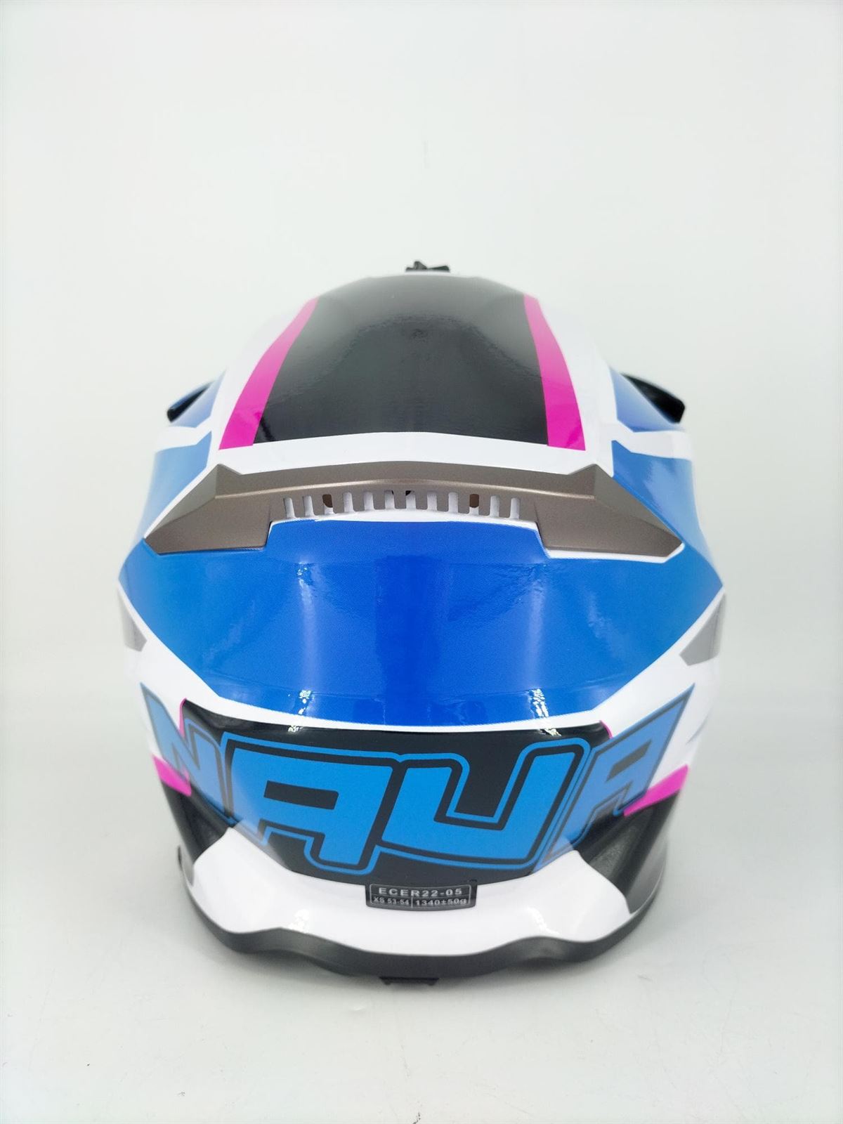 Casco Nava Mx azul/rosa - Imagen 3