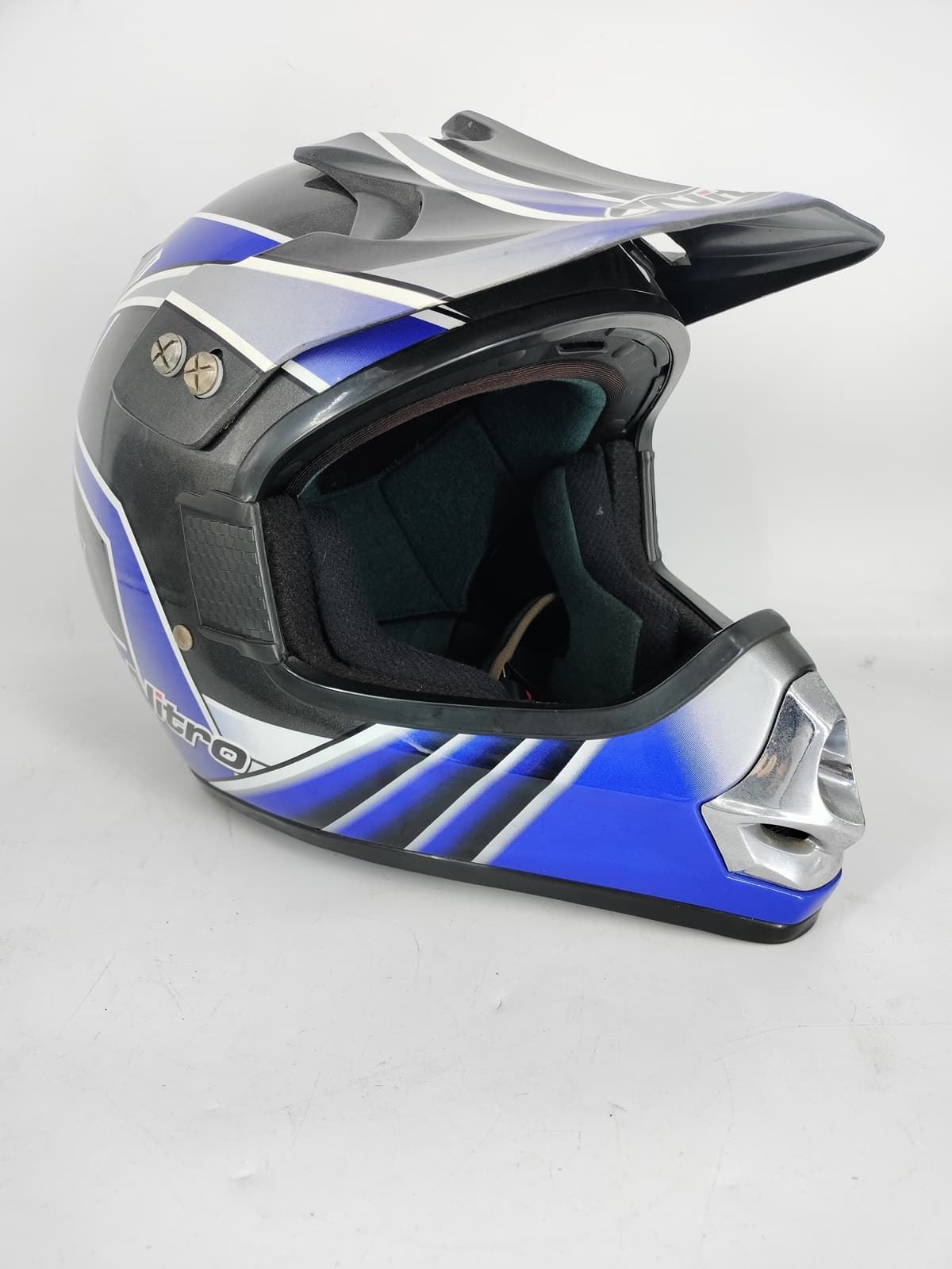 Casco Nitro Magma MX-470 Azul - Imagen 1