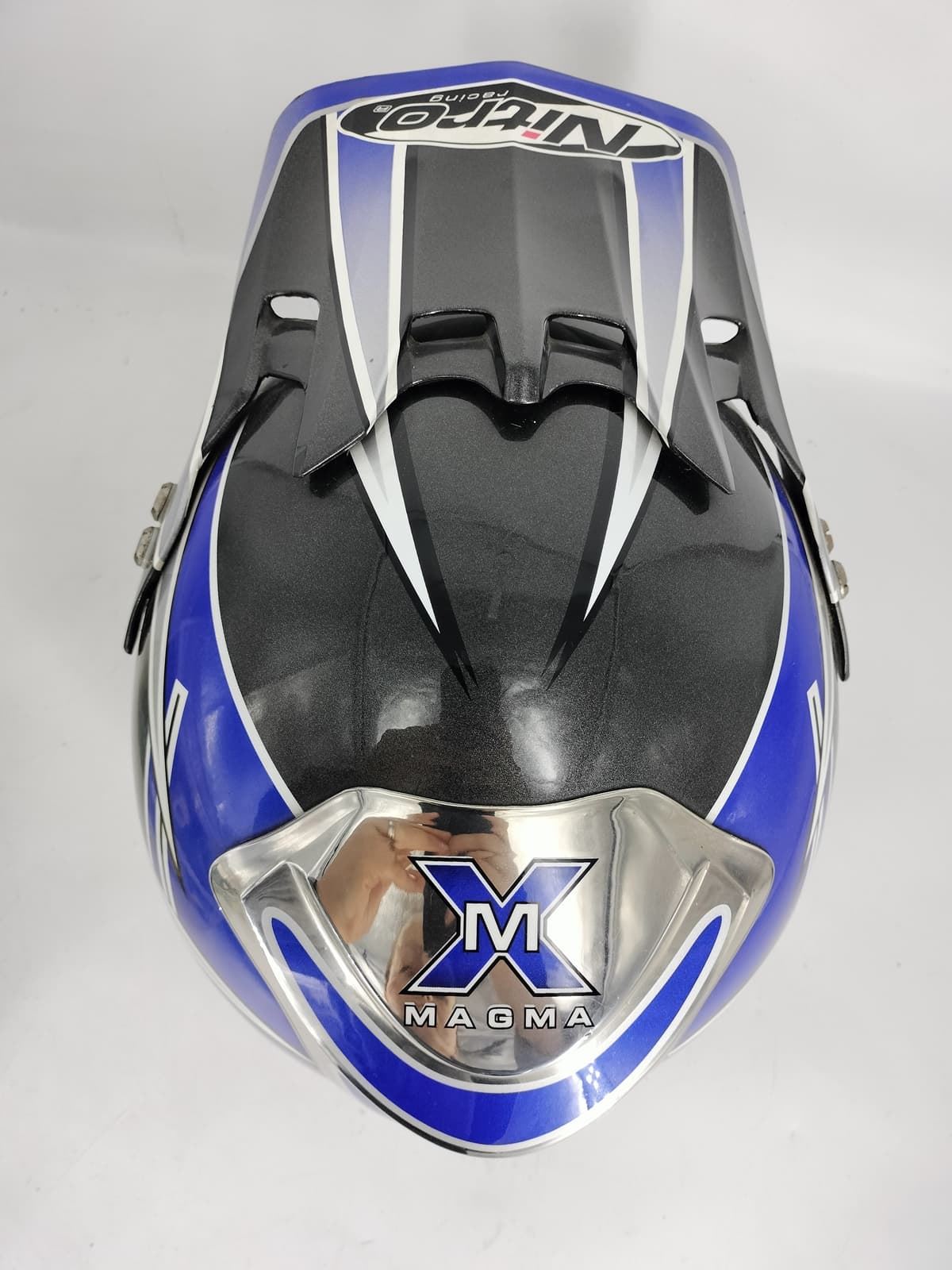 Casco Nitro Magma MX-470 Azul - Imagen 5