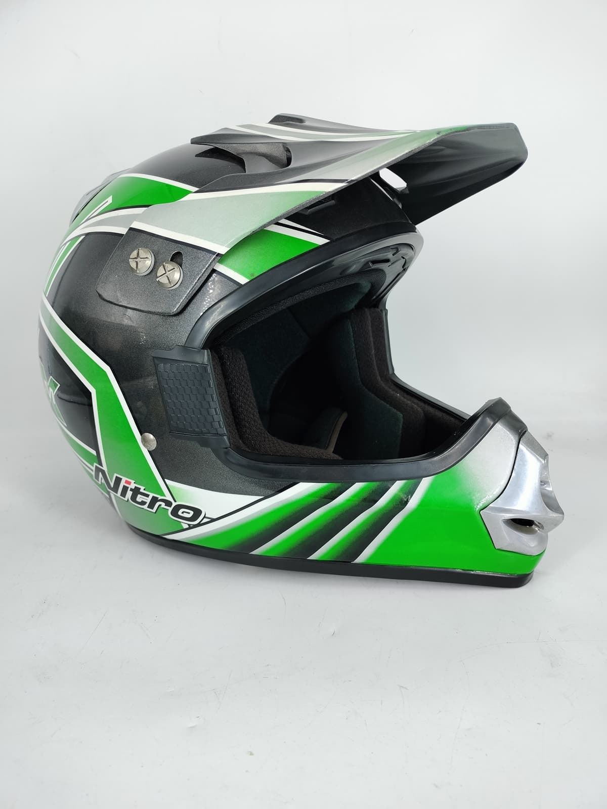 Casco Nitro Magma MX-470 Verde - Imagen 1