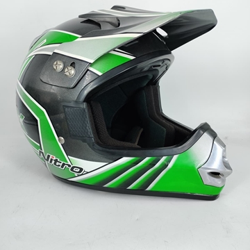Casco Nitro Magma MX-470 Verde - Imagen 1