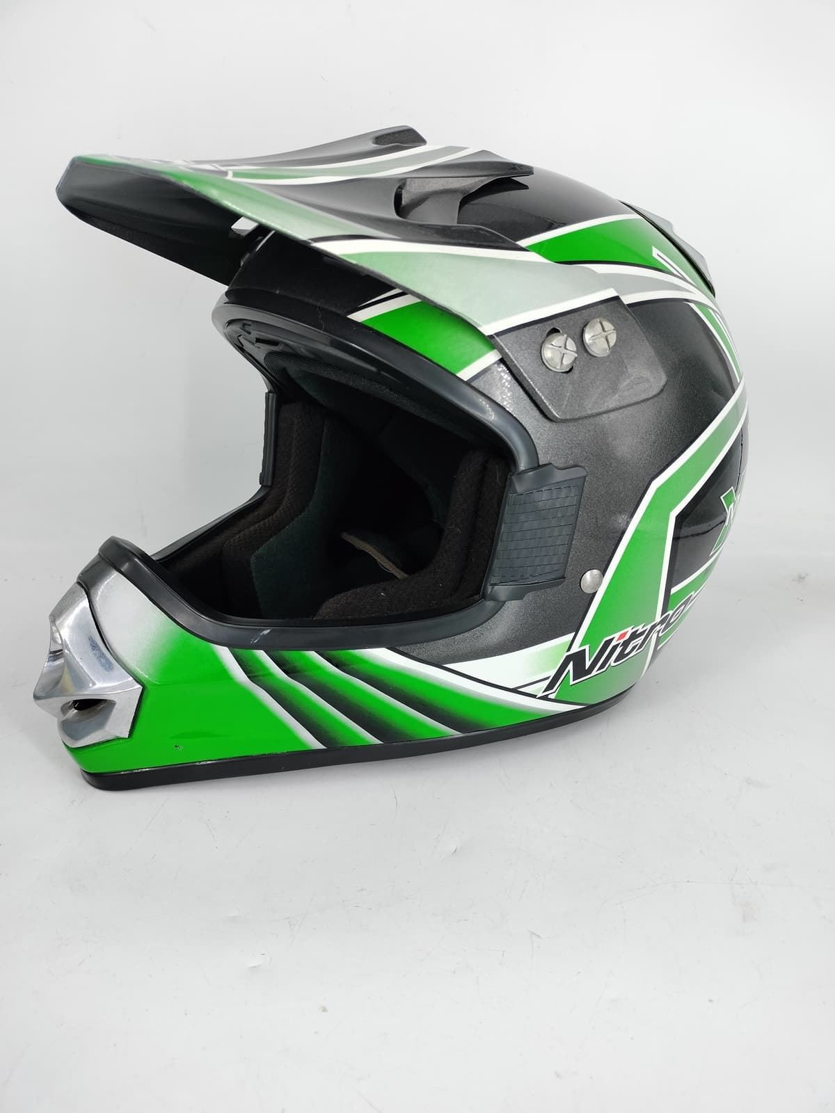 Casco Nitro Magma MX-470 Verde - Imagen 2