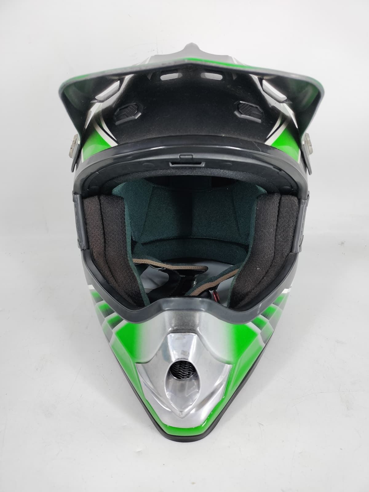 Casco Nitro Magma MX-470 Verde - Imagen 3