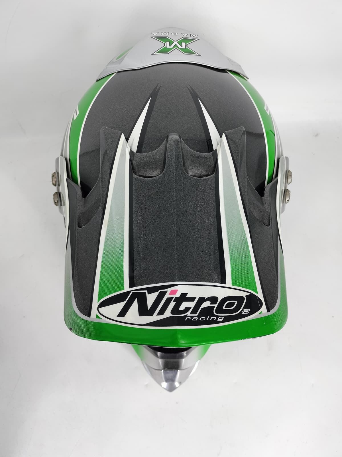 Casco Nitro Magma MX-470 Verde - Imagen 4